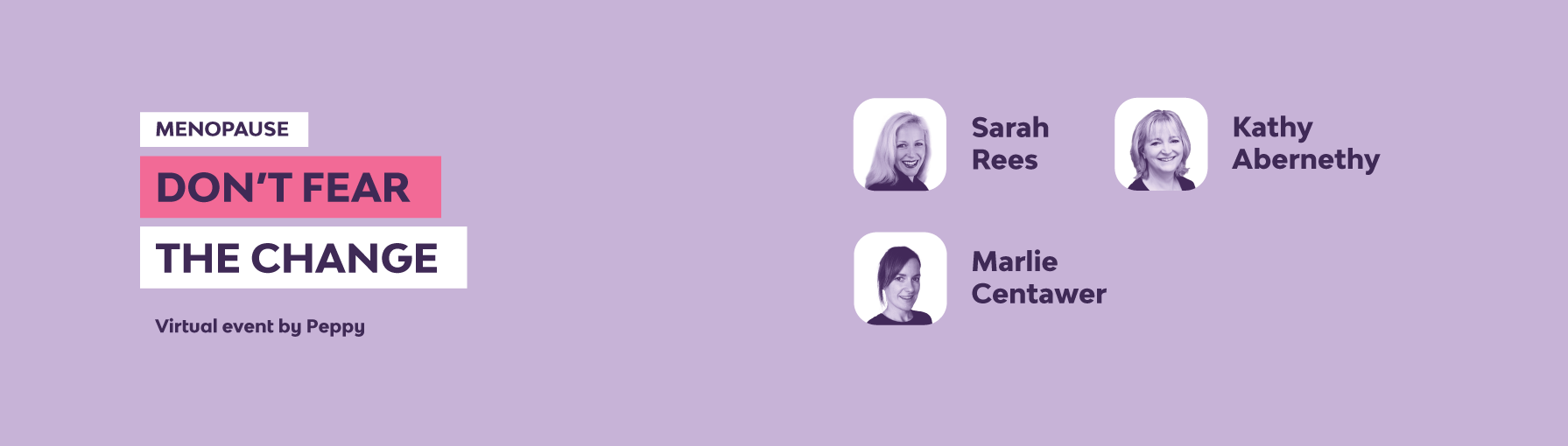 Don't fear the change by Peppy hero image